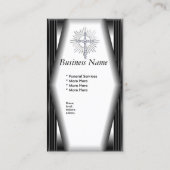 Visitekaartje Elegante Uitvaartdiensten Chrome Eli (Achterkant)