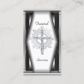 Visitekaartje Elegante Uitvaartdiensten Chrome Eli (Voorkant)