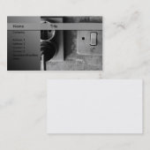 visitekaartje elektricien (Voorkant / Achterkant)