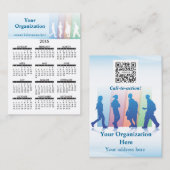 visitekaartje elementaire  (Voorkant / Achterkant)