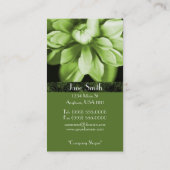 Visitekaartje Emerald Bloom (Achterkant)