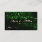Visitekaartje Emerald Sparkle (Voorkant)
