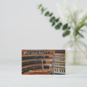 Visitekaartje en agenda organiseren - tabstops #2 (Staand voorkant)