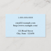 Visitekaartje  en schoon openbaar ministerie (Achterkant)