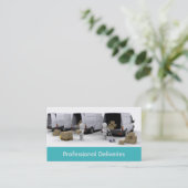 Visitekaartje en vrachtwagenpark (Staand voorkant)