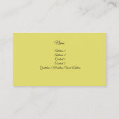 Visitekaartje Engelse tuinen Landscaping (Achterkant)