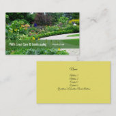 Visitekaartje Engelse tuinen Landscaping (Voorkant / Achterkant)