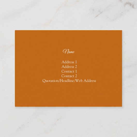 Visitekaartje Engelse tuinen Landscaping (Achterkant)