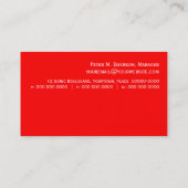 Visitekaartje Equalizer Sound Bars (Achterkant)