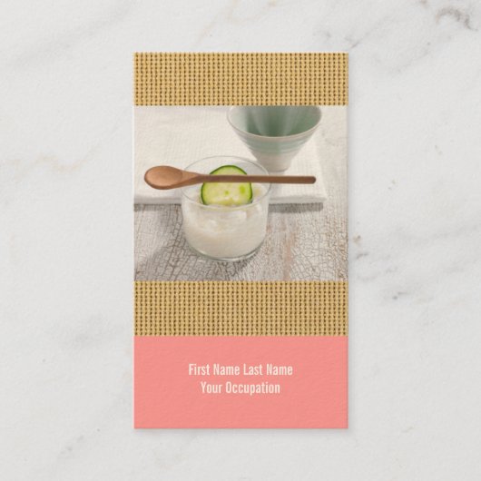 Visitekaartje estheticus (Voorkant)