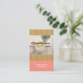 Visitekaartje estheticus (Staand voorkant)