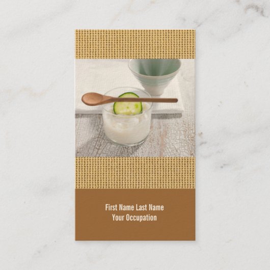 Visitekaartje estheticus (Voorkant)