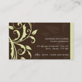 Visitekaartje estheticus (Achterkant)