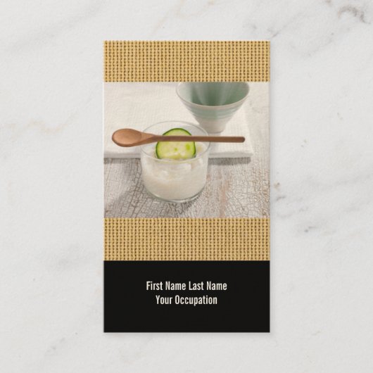 Visitekaartje estheticus (Voorkant)