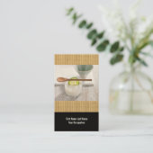 Visitekaartje estheticus (Staand voorkant)