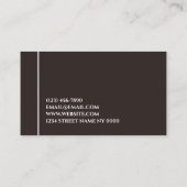 Visitekaartje esthetische zurenspecialisten (Achterkant)