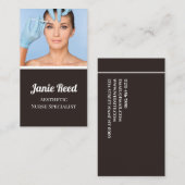 Visitekaartje esthetische zurenspecialisten (Voorkant / Achterkant)