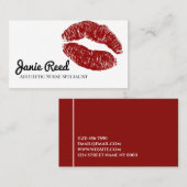 Visitekaartje esthetische zurenspecialisten (Voorkant / Achterkant)