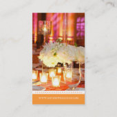 Visitekaartje Event Planner (Achterkant)