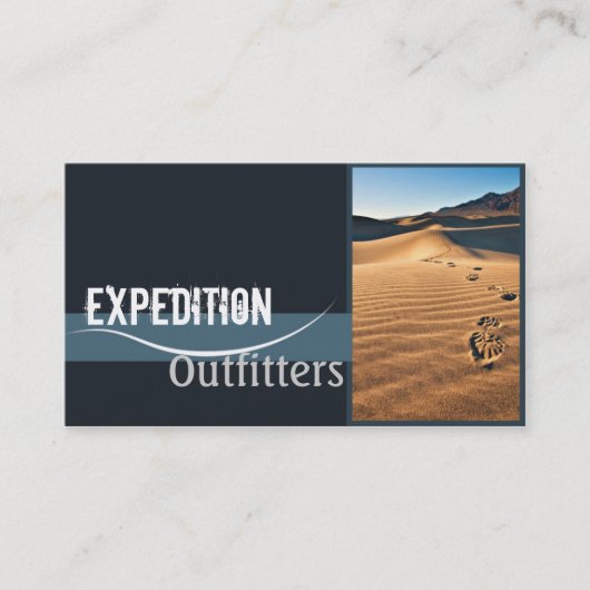 Visitekaartje Expedition Outfitters (Voorkant)