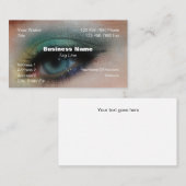 Visitekaartje Eye Make-U[ Achtergrond HAMbyWG (Voorkant / Achterkant)