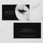 Visitekaartje Eyelash Extensions Studio (Voorkant / Achterkant)