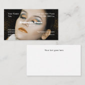 Visitekaartje Face make-up achtergrond HAMbyWG (Voorkant / Achterkant)