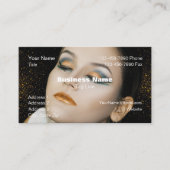 Visitekaartje Face make-up achtergrond HAMbyWG (Voorkant)