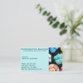 Visitekaartje Farmaceutische geneesmiddelenlijst (Staand voorkant)