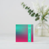 Visitekaartje felle kleuren (Staand voorkant)