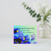 visitekaartje Feminine-ontwerp (Staand voorkant)