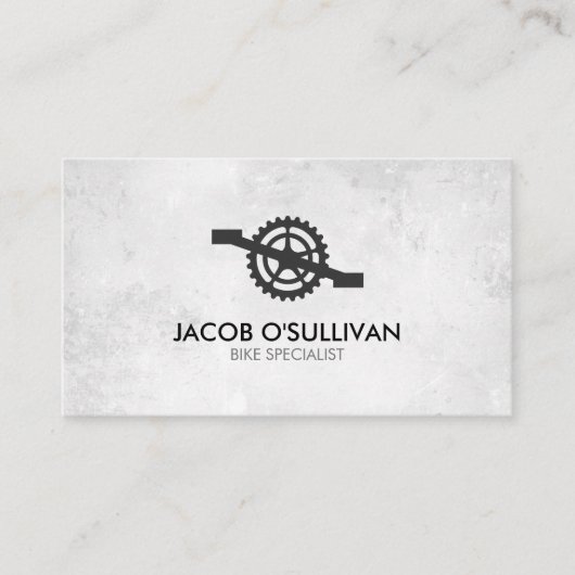 Visitekaartje fietsenherstellingencyclist (Voorkant)