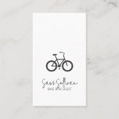 Visitekaartje fietsenherstellingencyclist (Voorkant)