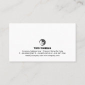 Visitekaartje fietsenherstellingencyclist (Achterkant)