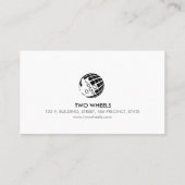 Visitekaartje fietsenherstellingencyclist (Achterkant)