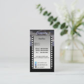 Visitekaartje filmmaker (Staand voorkant)