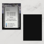 Visitekaartje filmmaker (Voorkant / Achterkant)