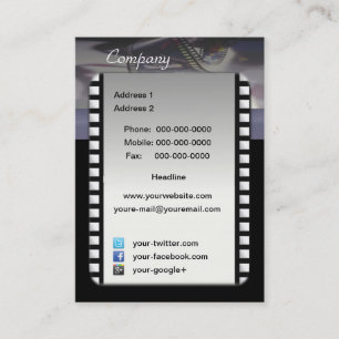 Visitekaartje filmmaker