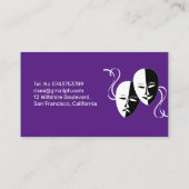 Visitekaartje filmproductie (Achterkant)