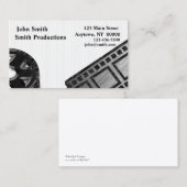 Visitekaartje filmspoel (Voorkant / Achterkant)