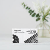 Visitekaartje filmspoel (Staand voorkant)