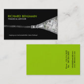 Visitekaartje financieel adviseur (Voorkant / Achterkant)