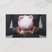 Visitekaartje financiële diensten (Achterkant)