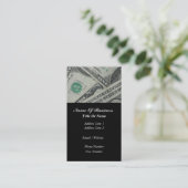 Visitekaartje financiële diensten (Staand voorkant)