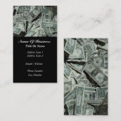 Visitekaartje financiële diensten (Voorkant / Achterkant)