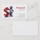 Visitekaartje financiële diensten (Voorkant / Achterkant)