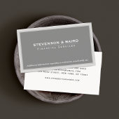 Visitekaartje financiële diensten