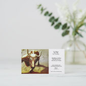 Visitekaartje financiële diensten (Staand voorkant)