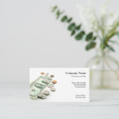 Visitekaartje financiële planning (Staand voorkant)