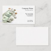 Visitekaartje financiële planning (Voorkant / Achterkant)